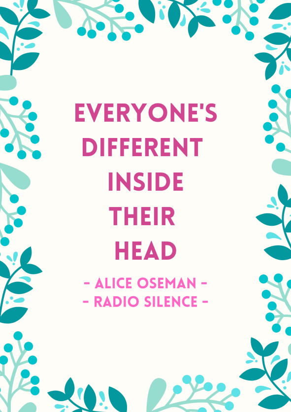 Everyone's Different inside their head